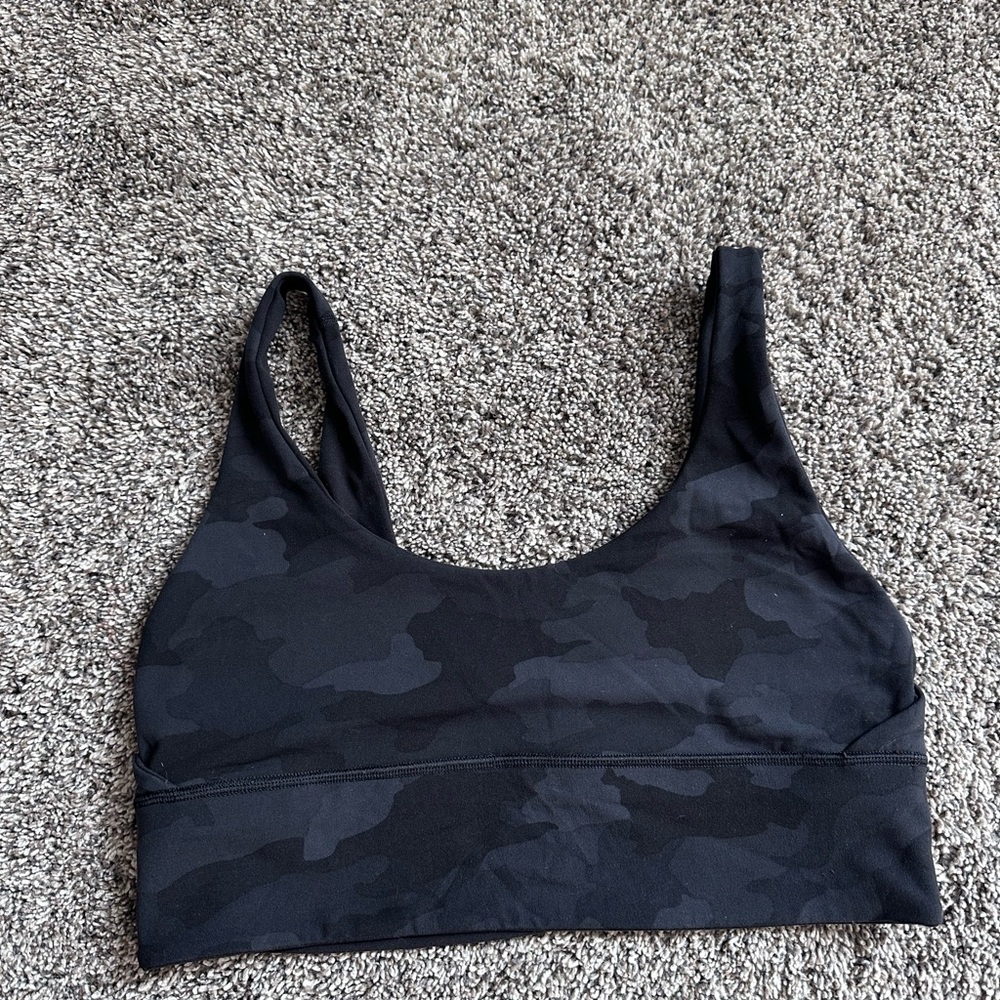 Lululemon align camo reversible sports bra